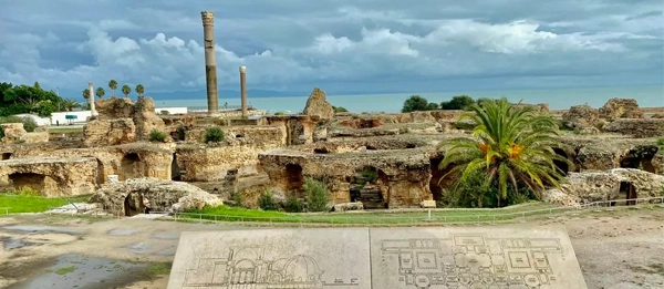 Ruinerna av antika Karthago