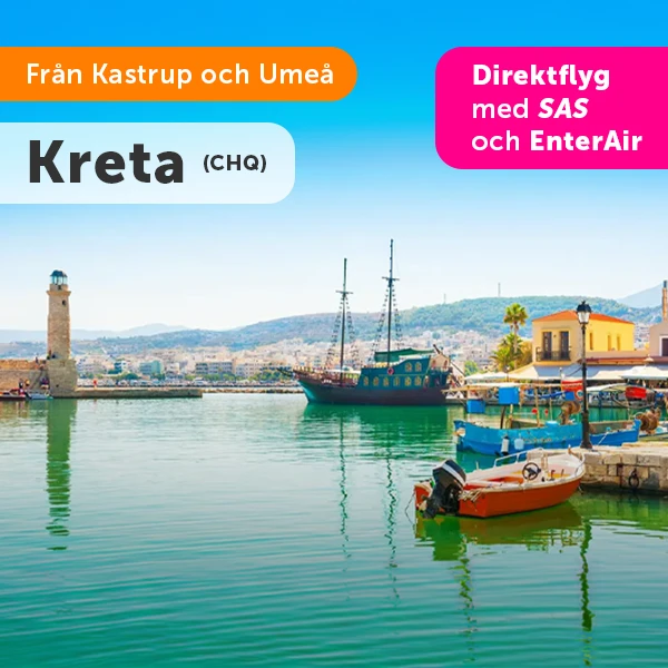 Kreta från Kastrup och Umeå